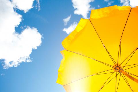 Antes-Durante-Después de tomar el&nbsp;sol